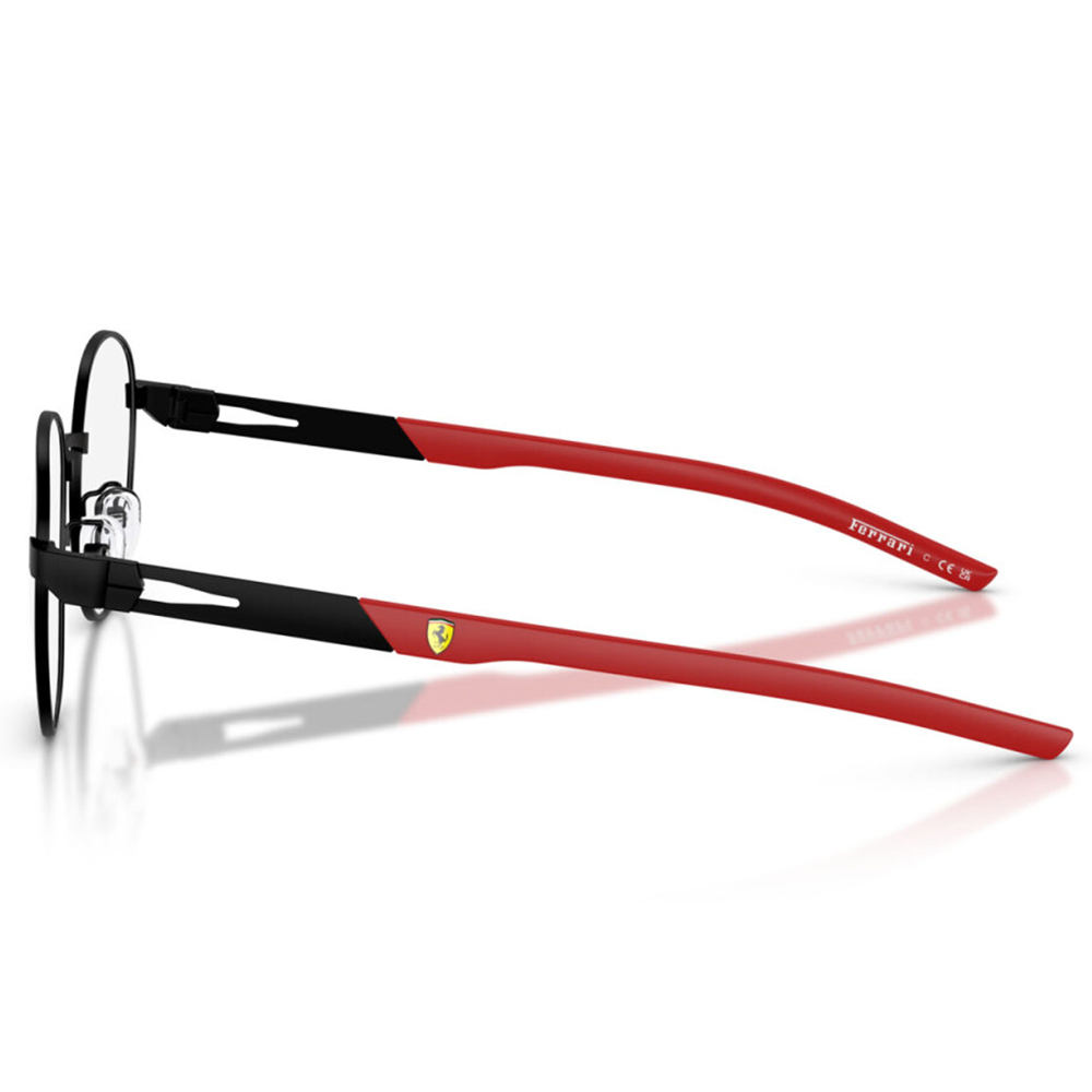 Ferrari法拉利 | 極速弧線圓框眼鏡 | 黑紅配