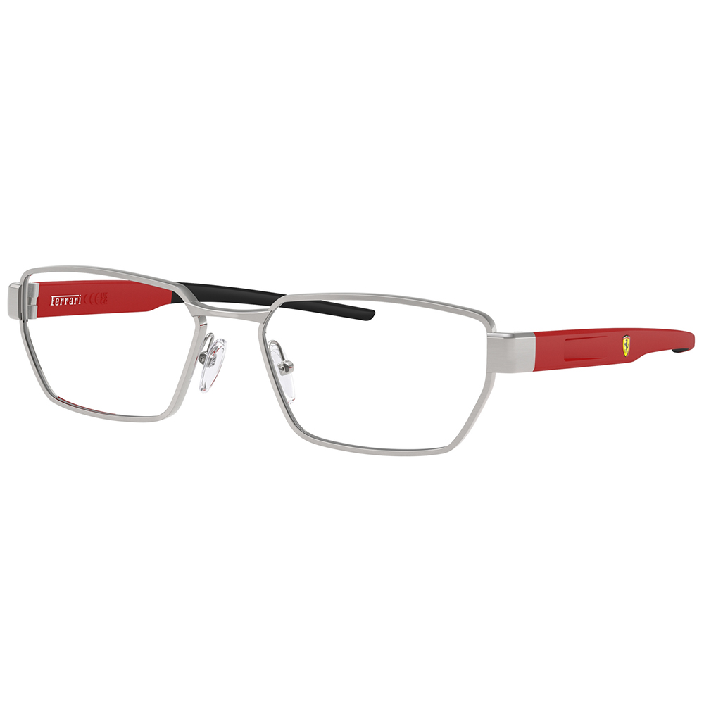 Ferrari法拉利 | 赤焰長方框眼鏡 | 經典紅X銀