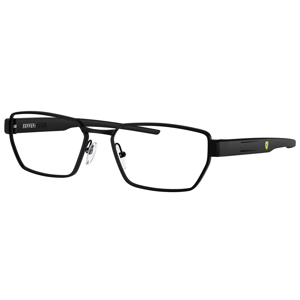 Ferrari法拉利 | 飆影長方框眼鏡 | 睿智黑