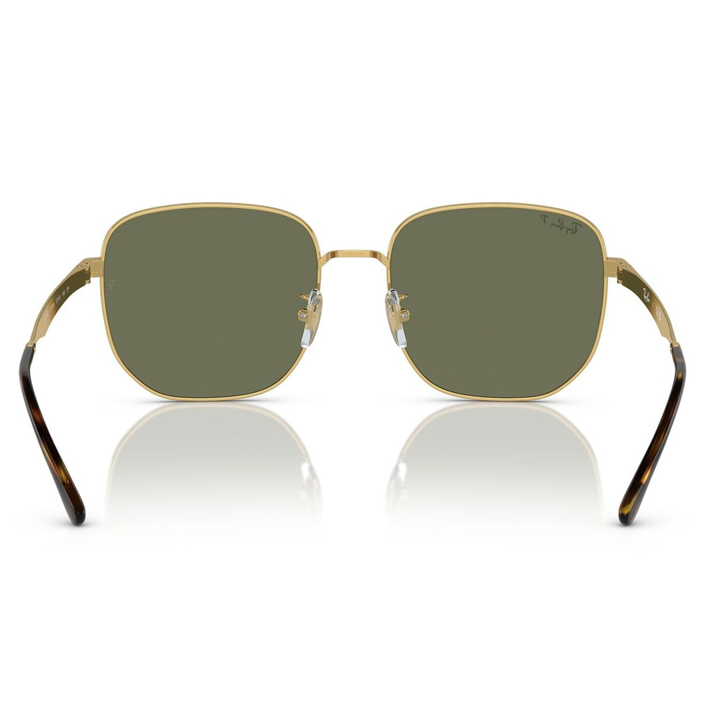 Ray Ban l 冷峻大方框太陽眼鏡 | 綠搭金