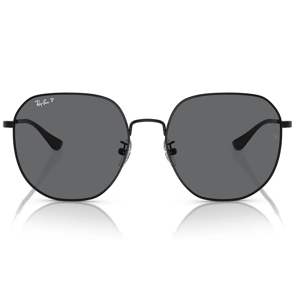 Ray Ban l 探險者多邊框太陽眼鏡 | 玄鐵灰