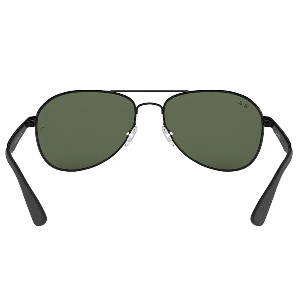 Ray Ban l 旅途人飛官框太陽眼鏡 | 玄曜黑X綠