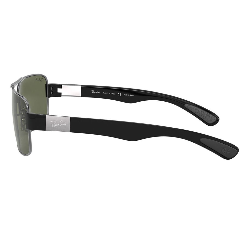 Ray Ban l 雋永長方框太陽眼鏡 | 經典綠X槍灰