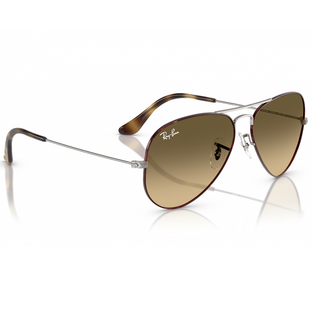 Ray Ban l 遠行者飛官框太陽眼鏡 | 琥珀棕