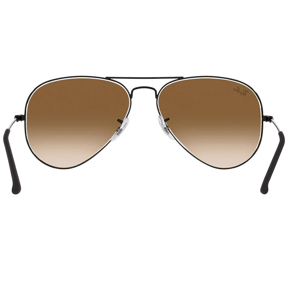 Ray Ban l 足跡飛官框太陽眼鏡 | 黑X咖