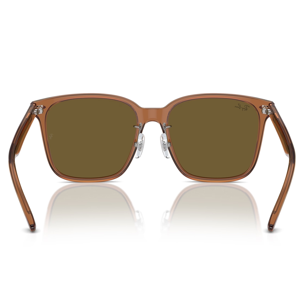 Ray Ban l 漫遊者方框太陽眼鏡 | 淺透咖