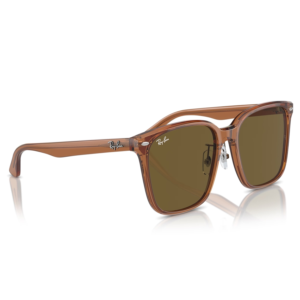 Ray Ban l 漫遊者方框太陽眼鏡 | 淺透咖