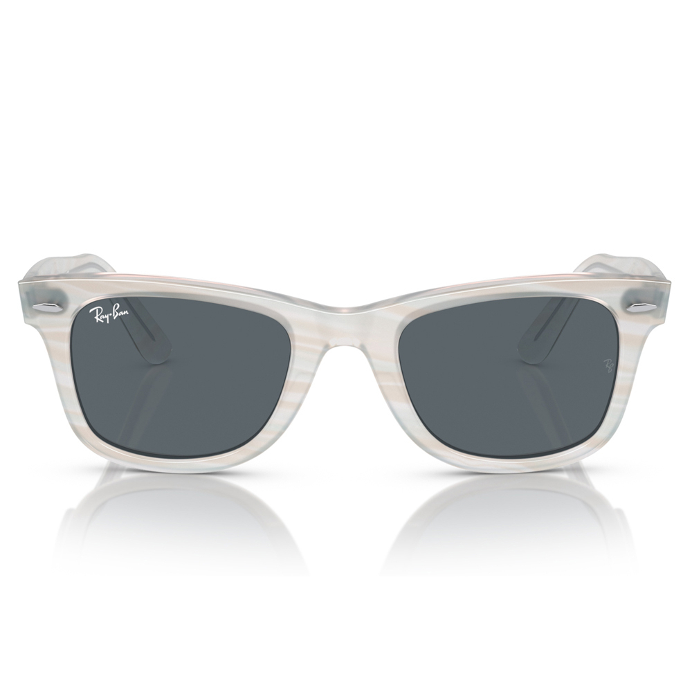 Ray Ban l 光隙可變色方框太陽眼鏡 | 條紋透