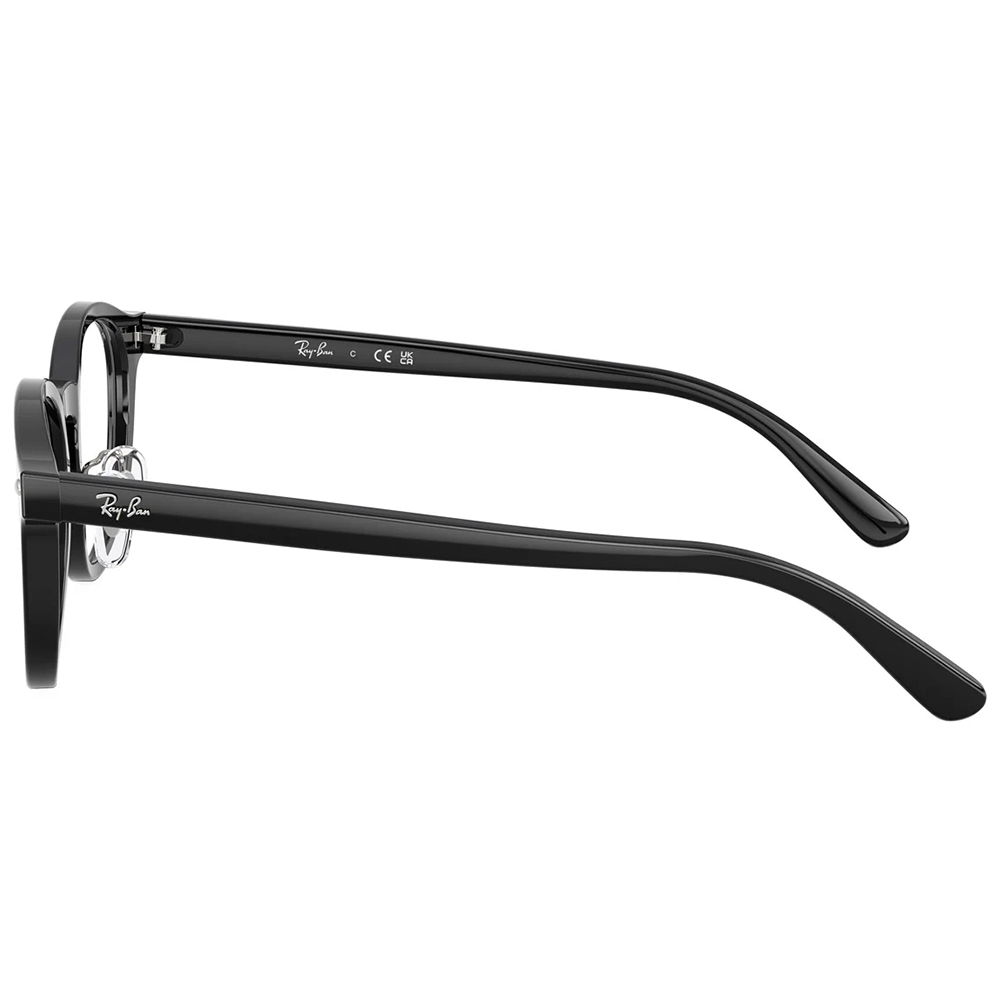 Ray Ban | 學者風範圓框眼鏡 | 工藝黑