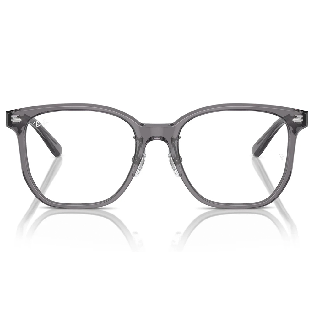 Ray Ban | 潮流書閣大方框眼鏡 | 微亮灰