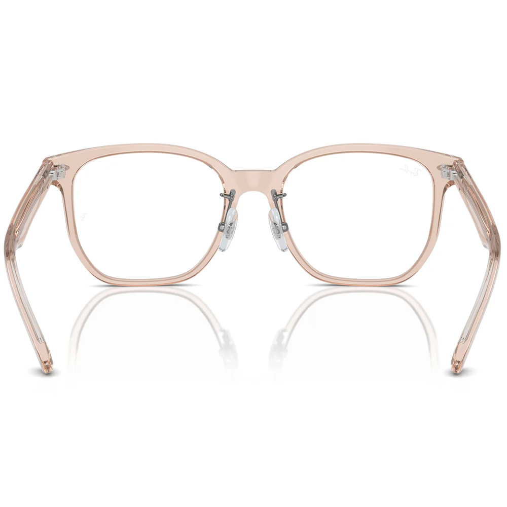 Ray Ban | 潮流書閣大方框眼鏡 | 清透粉