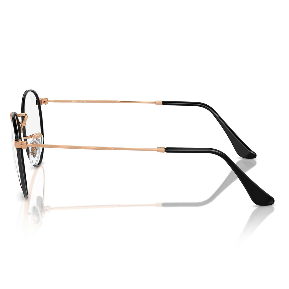 Ray Ban | 墨耀圓框眼鏡 | 黑X金