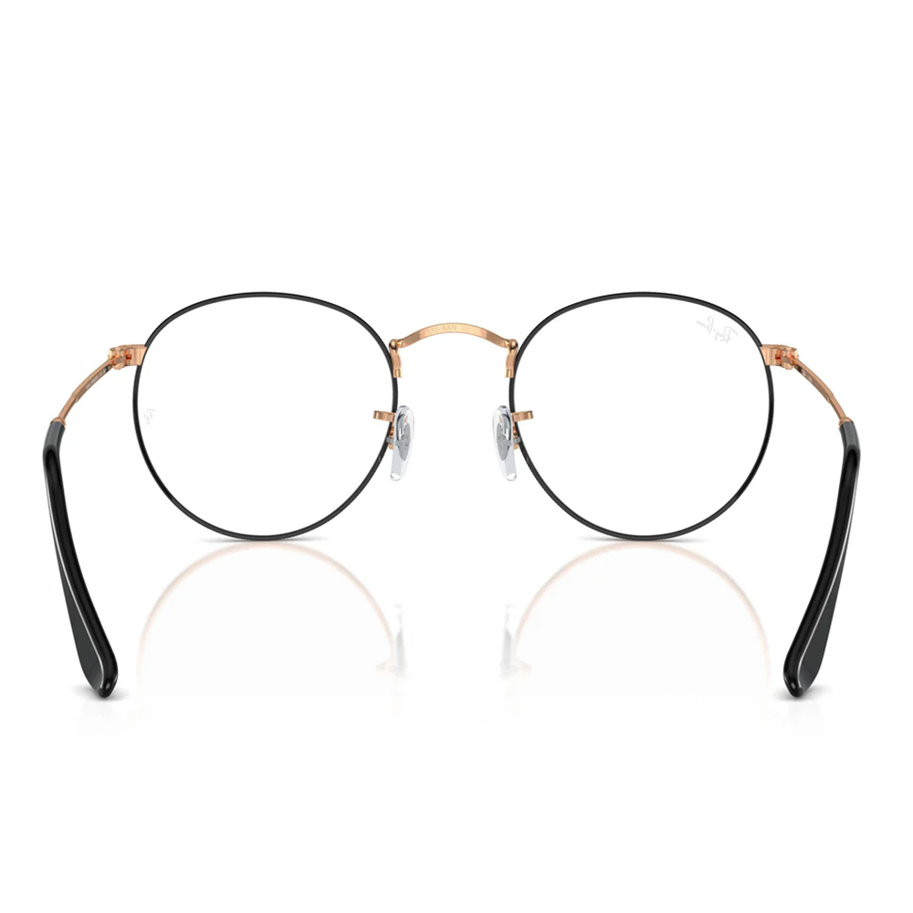 Ray Ban | 墨耀圓框眼鏡 | 黑X金