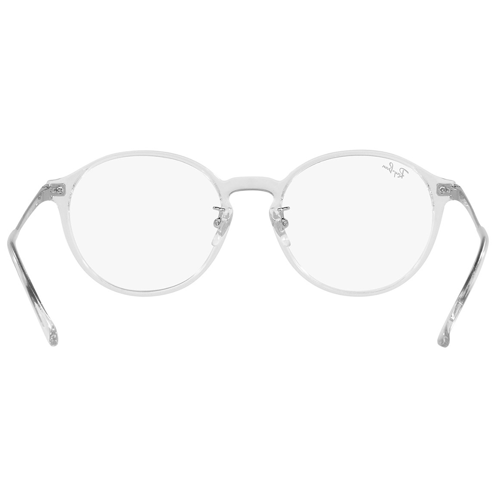 Ray Ban | 簡潔日常圓框眼鏡 | 清透色