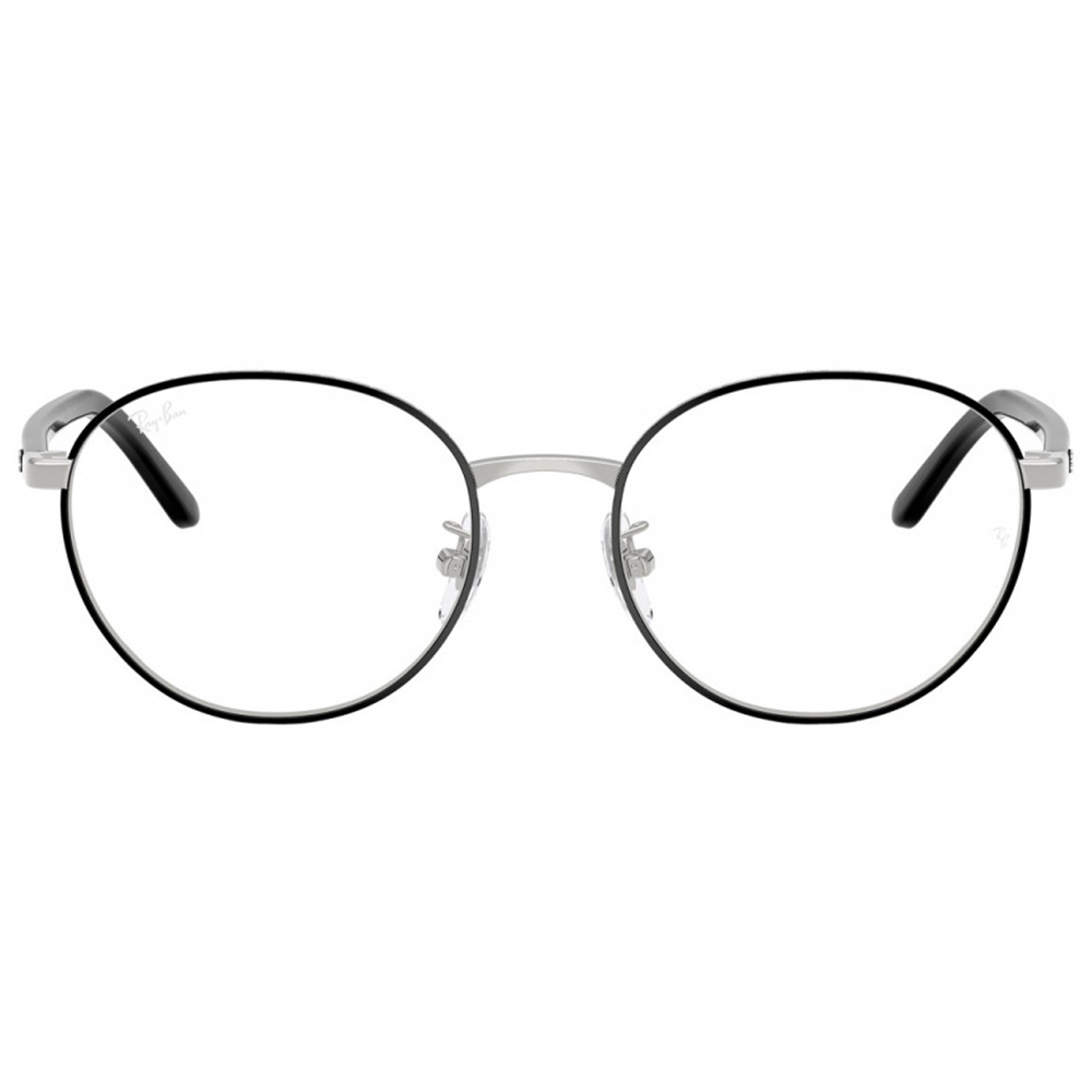 Ray Ban | 知識之環圓框眼鏡 | 黑搭銀
