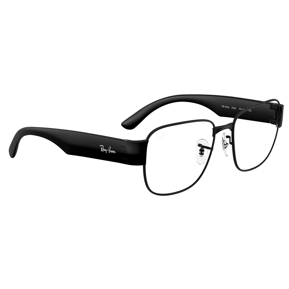 Ray Ban | 菁英視角方框眼鏡 | 光澤黑