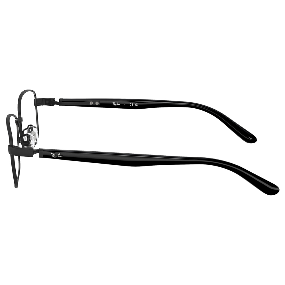 Ray Ban | 商務輪廓長方框眼鏡 | 玄黑
