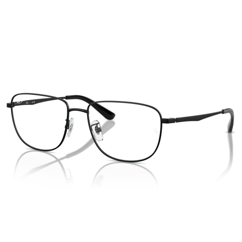 Ray Ban | 墨韻長方框眼鏡 | 古典黑