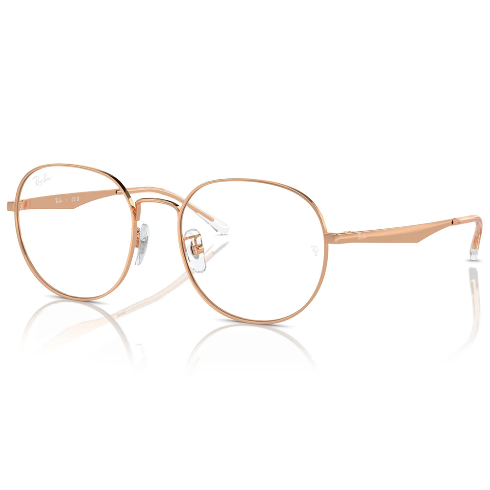 Ray Ban | 氣質派圓框眼鏡 | 香檳粉