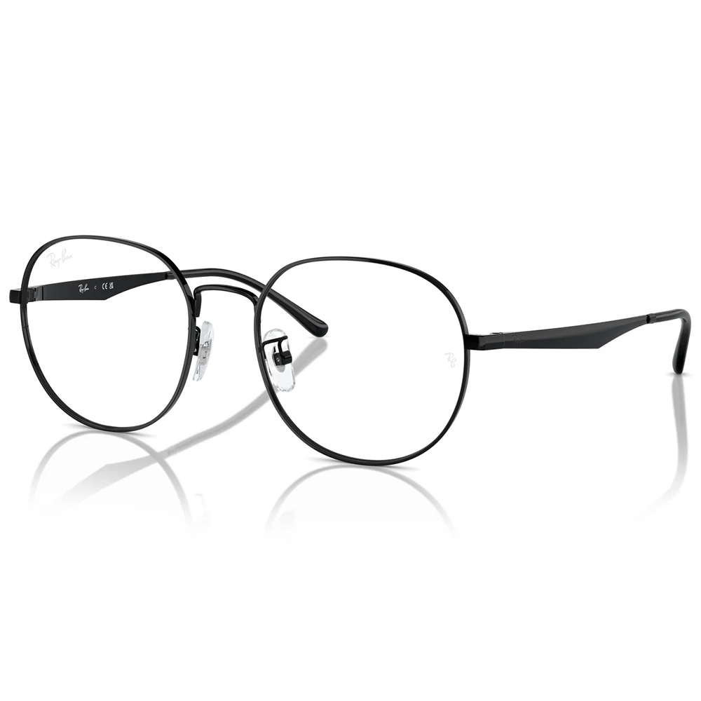 Ray Ban | 休閒日常圓框眼鏡 | 幻影黑