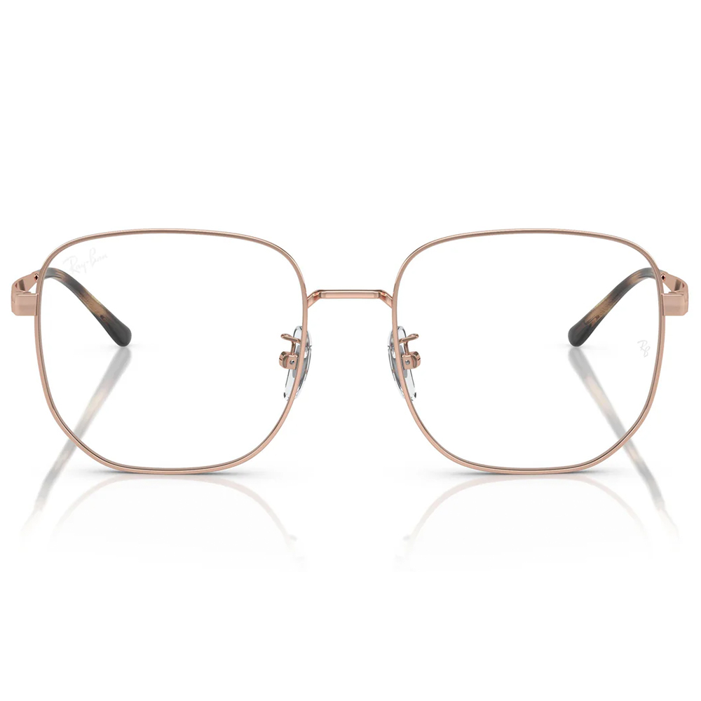 Ray Ban | 俏皮甜心大方框眼鏡 | 玫瑰金