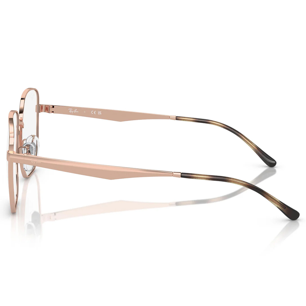 Ray Ban | 俏皮甜心大方框眼鏡 | 玫瑰金
