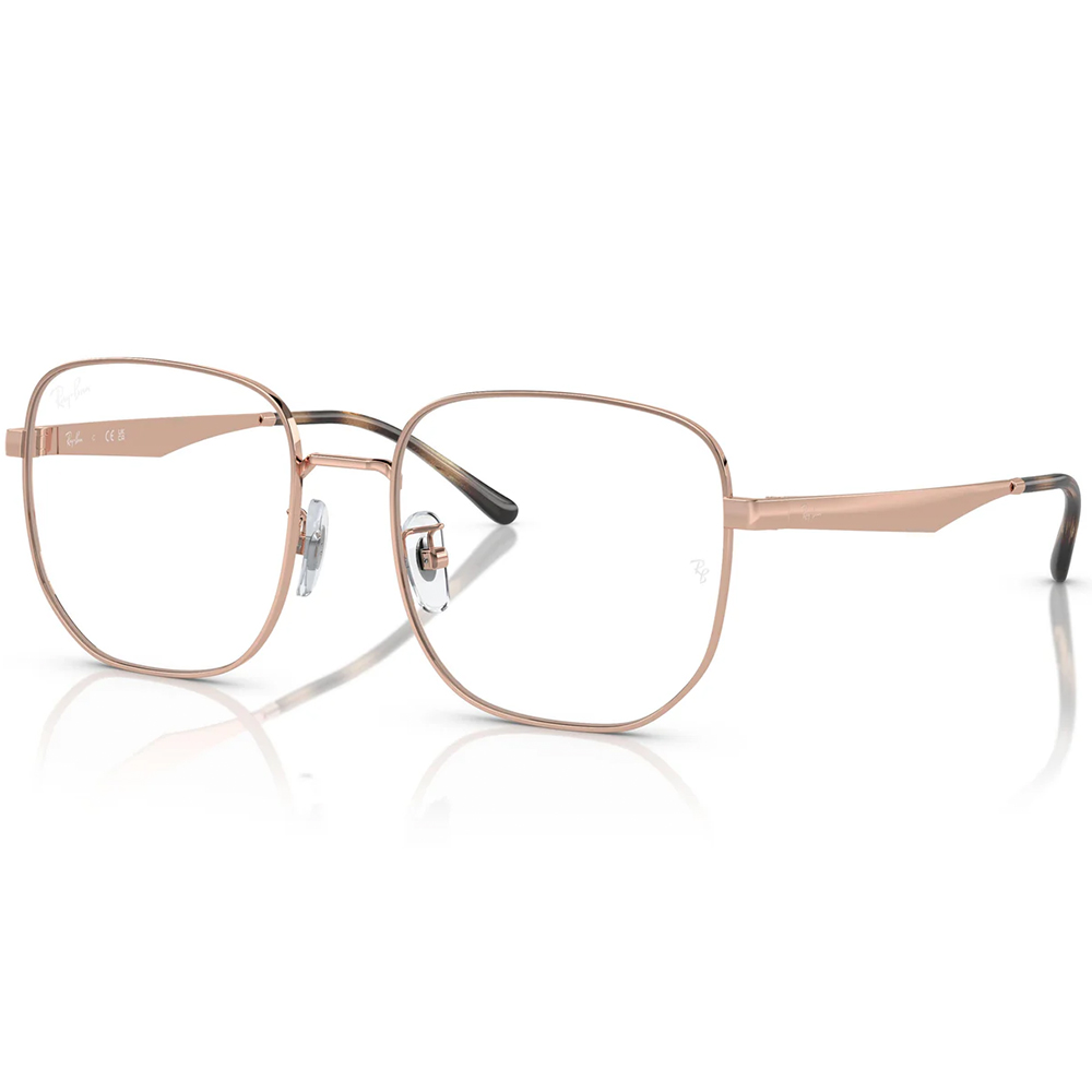 Ray Ban | 俏皮甜心大方框眼鏡 | 玫瑰金
