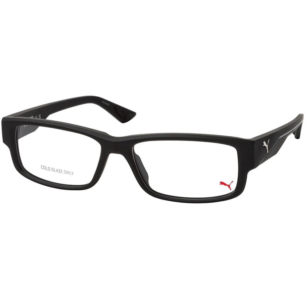 PUMA | 城市章節長方框眼鏡 | 街頭黑