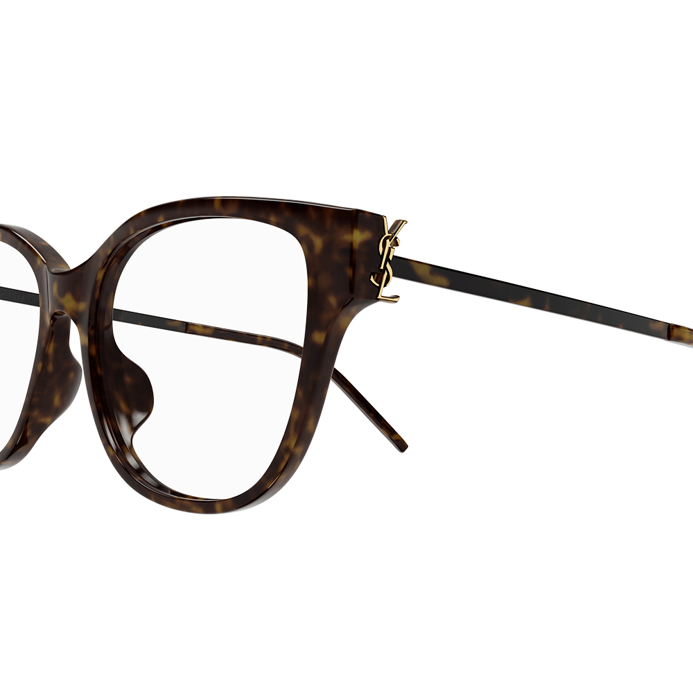 YSL | 永恆經典方框眼鏡 | 玳瑁棕