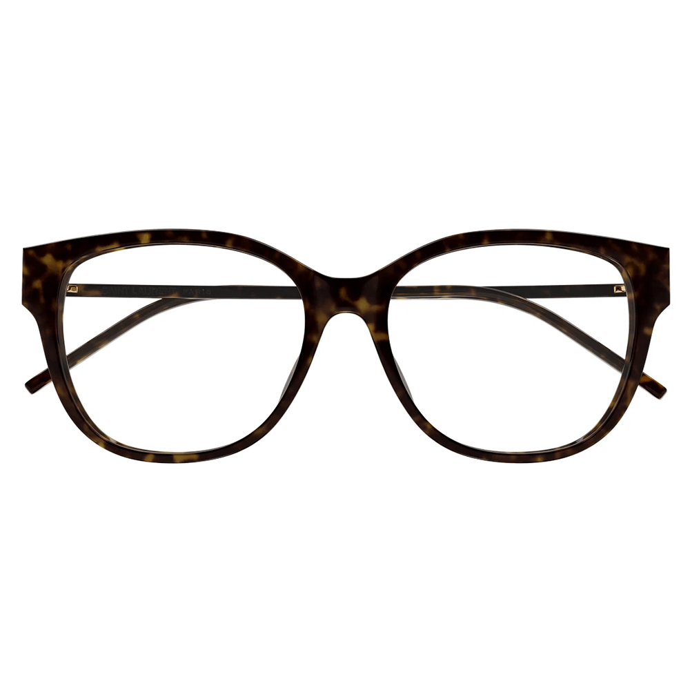 YSL | 永恆經典方框眼鏡 | 玳瑁棕