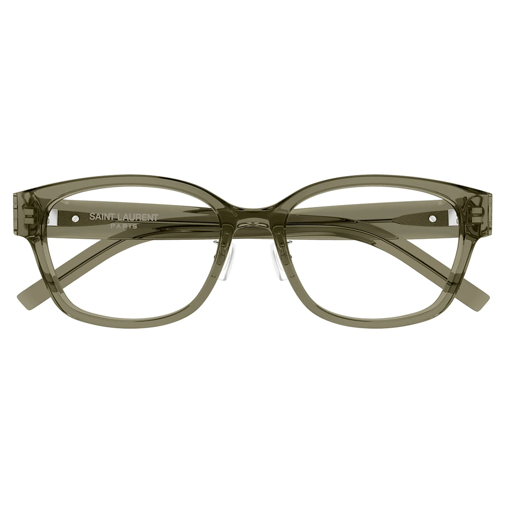 YSL | 簡奢生活方框眼鏡 | 透棕