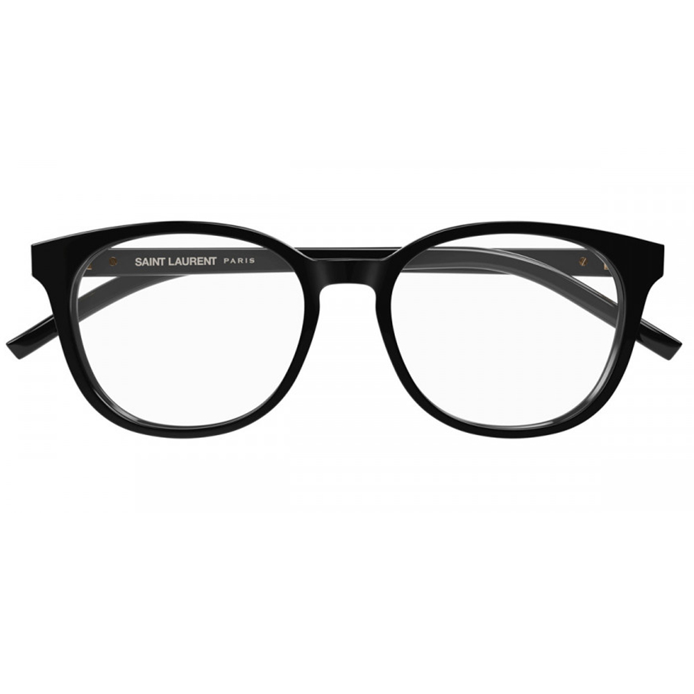 YSL | 街角風尚圓框眼鏡 | 夜空黑