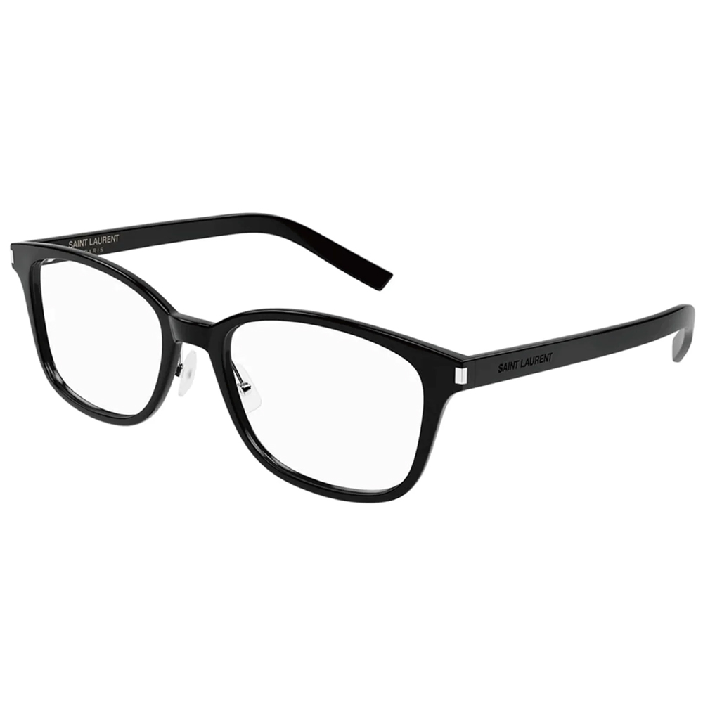 YSL | 都會剪影方框眼鏡 | 自信黑