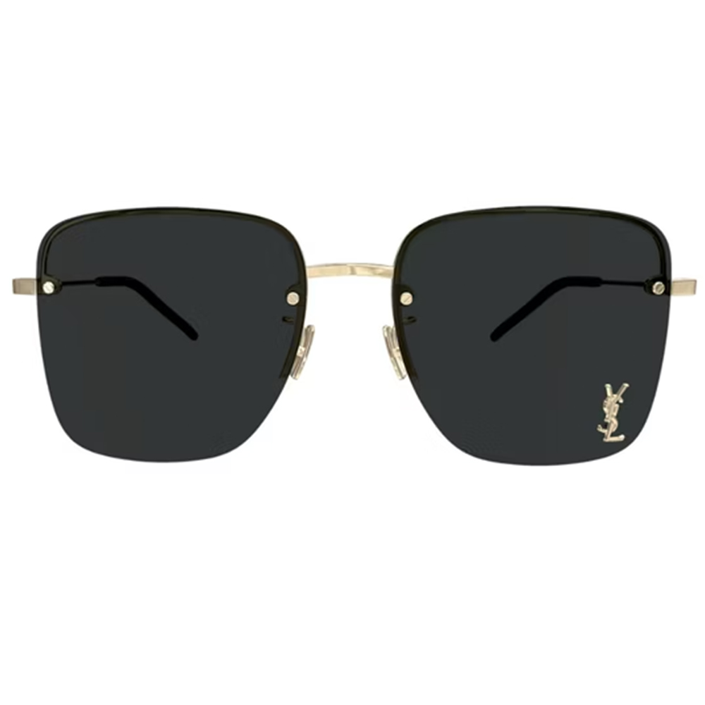 YSL | 巴黎剪影方框太陽眼鏡 | 金X黑