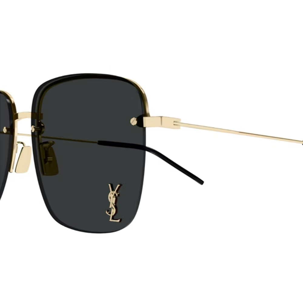 YSL | 巴黎剪影方框太陽眼鏡 | 金X黑