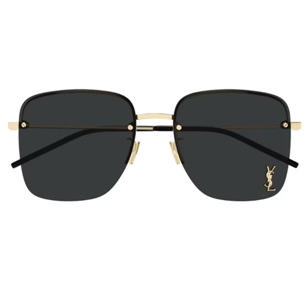 YSL | 巴黎剪影方框太陽眼鏡 | 金X黑