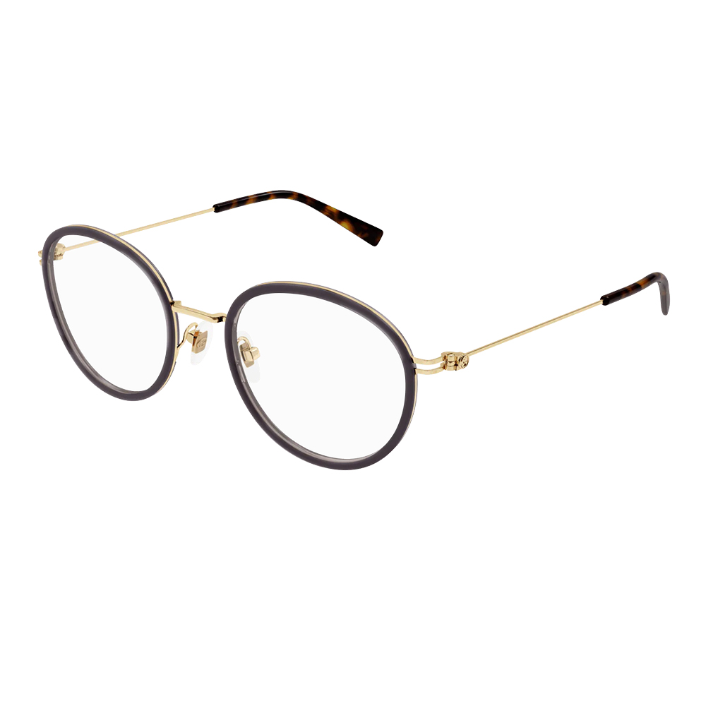 GUCCI | 摩登傳奇圓框眼鏡 | 玳瑁X金