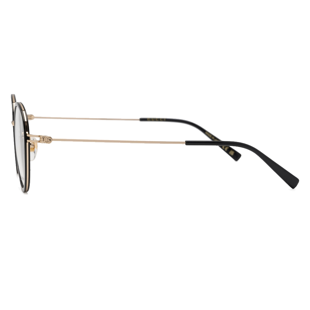 GUCCI | 摩登傳奇圓框眼鏡 | 曜黑金