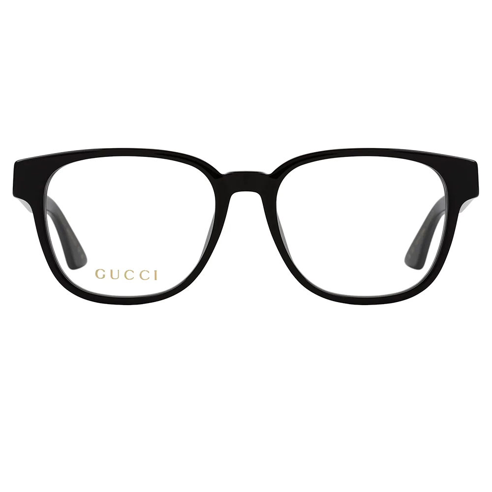 GUCCI | LOGO款方框眼鏡 | 漆黑
