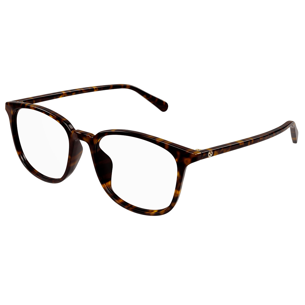 GUCCI | 琥珀映像方框眼鏡 | 玳瑁咖