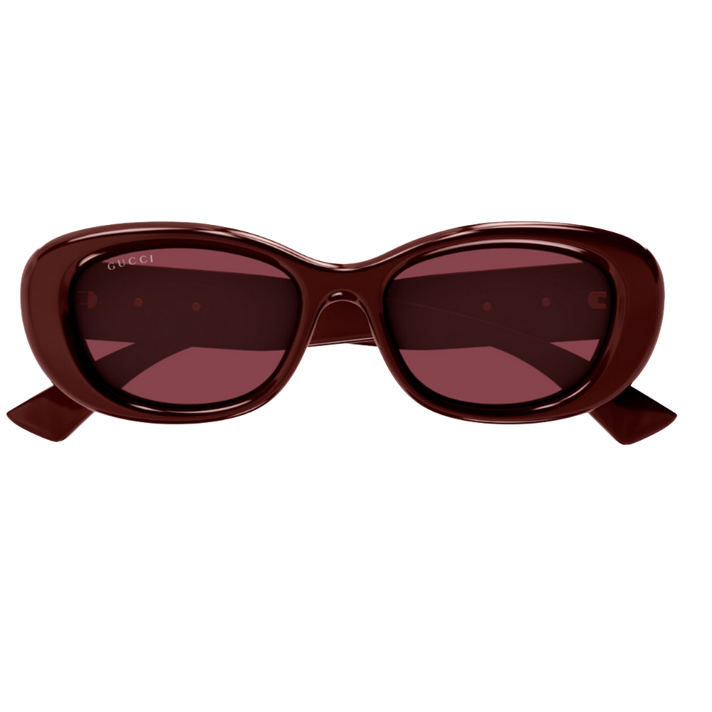GUCCI | 義式微光橢圓框太陽眼鏡 | 餘暉紅
