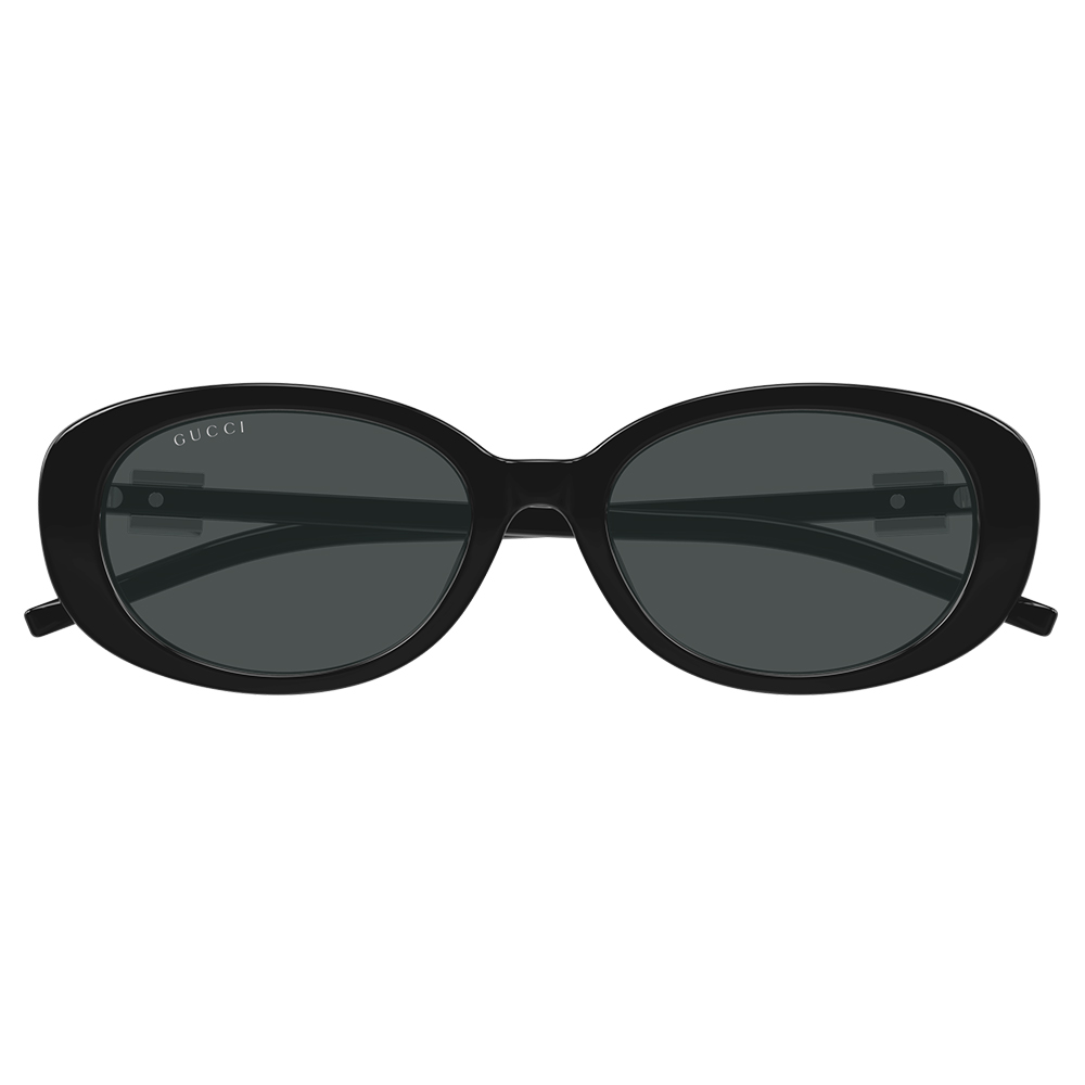 GUCCI | 摩登密碼橢圓框太陽眼鏡 | 智慧黑