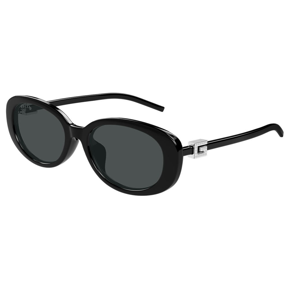 GUCCI | 摩登密碼橢圓框太陽眼鏡 | 智慧黑