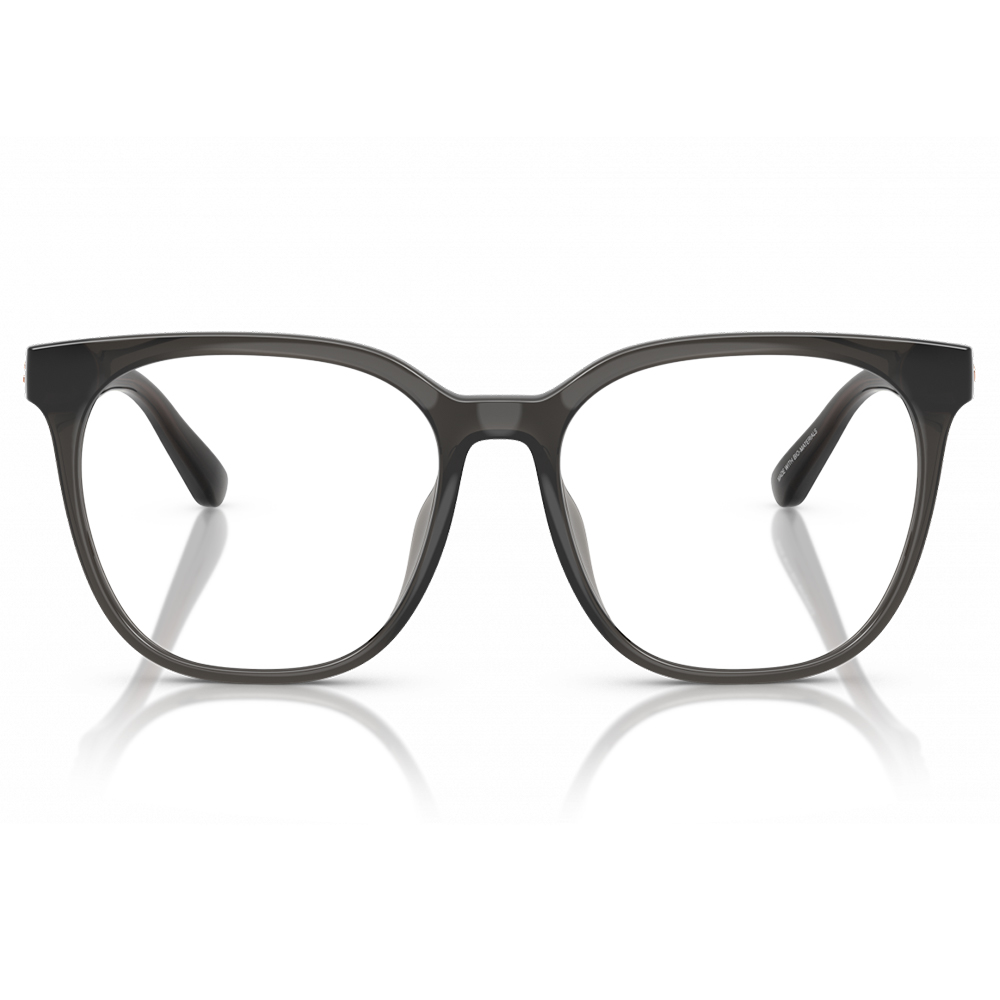 COACH | 緞影斜紋方框眼鏡 | 深霧灰