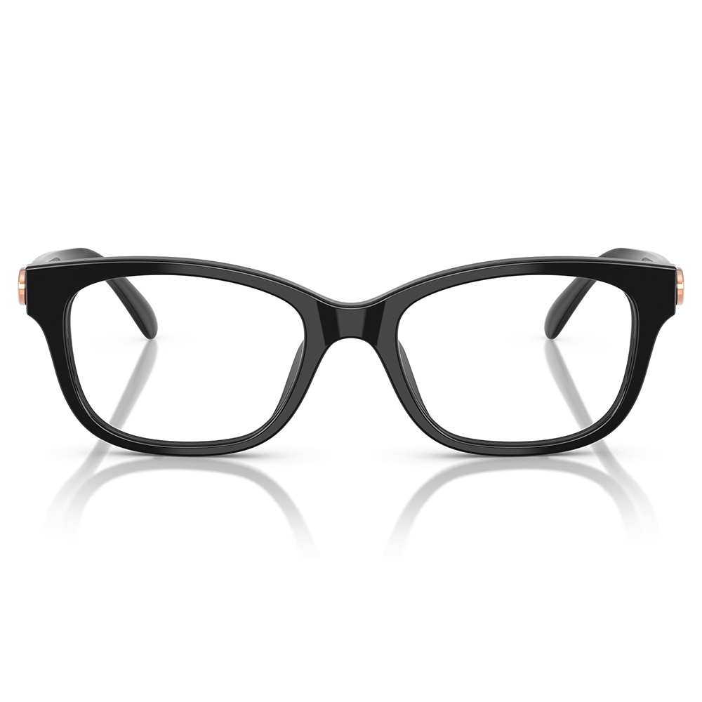 COACH | 立體經典LOGO方框眼鏡  | 經典黑