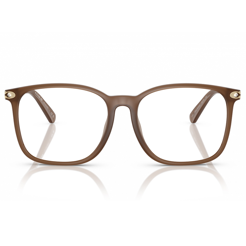 COACH | 自在平衡方框眼鏡 | 奶茶棕