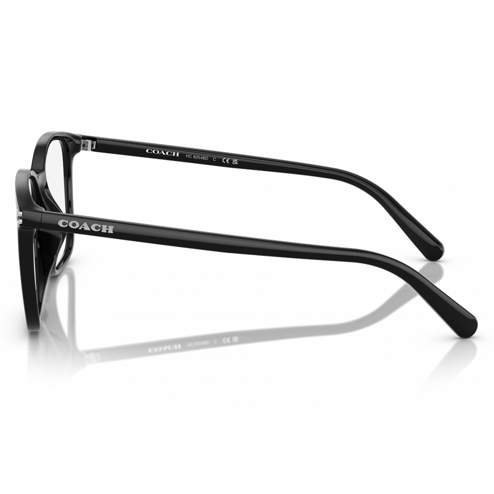 COACH | 自在平衡方框眼鏡 | 炭石黑
