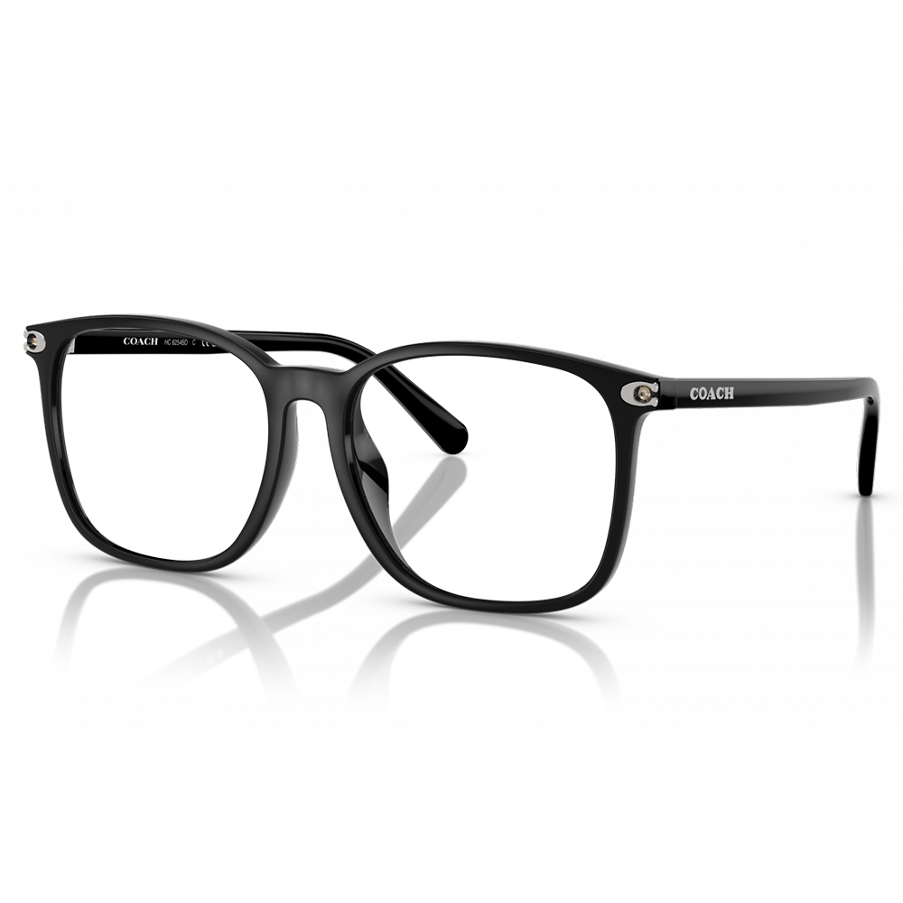 COACH | 自在平衡方框眼鏡 | 炭石黑