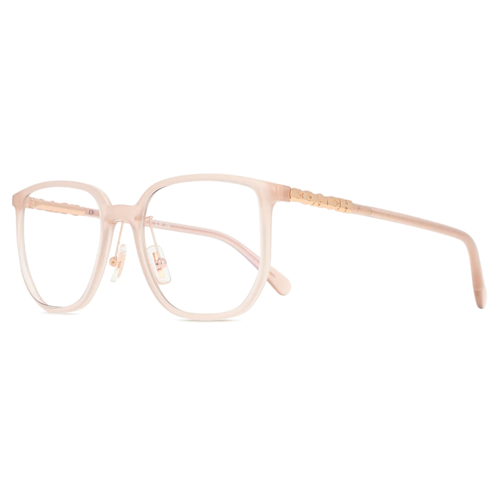 COACH | 隨性魅力大方框眼鏡 | 柔霧粉