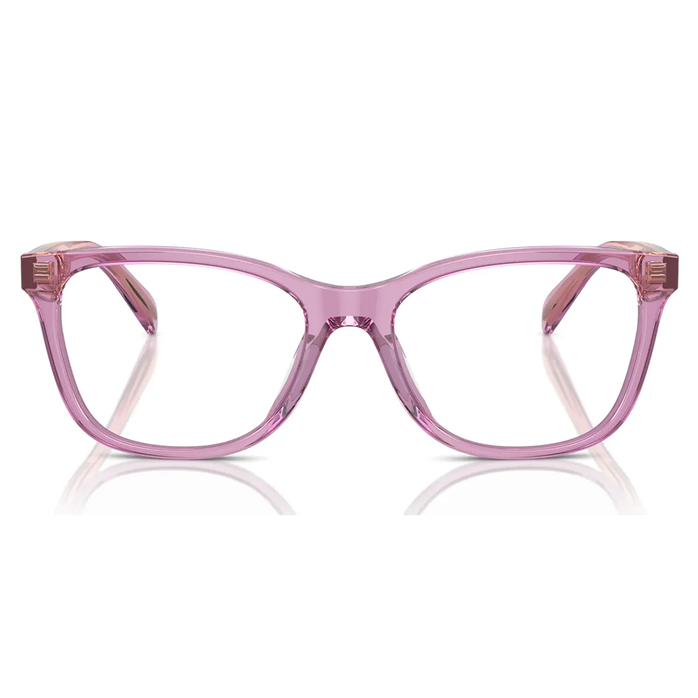 COACH | 經典雙C老花紋方框眼鏡 | 紫水晶